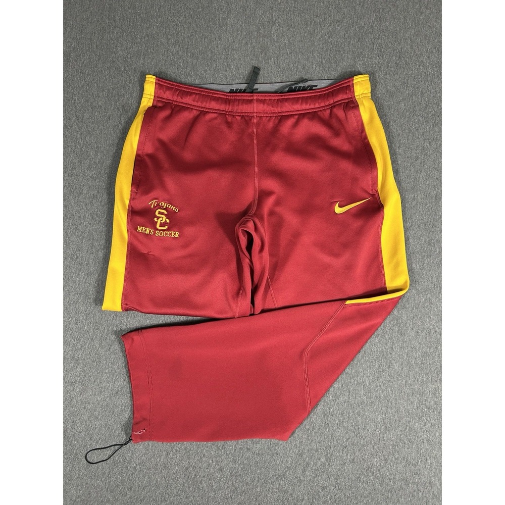 USC Trojans Nike Men's Soccer Team Issued Dri-Fit Sweatpants Size M